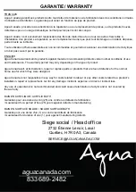 Предварительный просмотр 4 страницы Agua BOSTON-66 Quick Start Manual