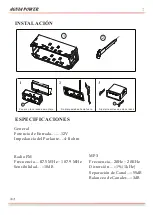 Предварительный просмотр 8 страницы Aguia Power AP-6207 Instruction Manual