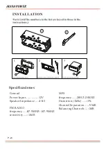 Предварительный просмотр 24 страницы Aguia Power AP-6207 Instruction Manual