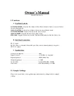 Предварительный просмотр 2 страницы Aguilar OCTAMIZER ANALOG OCTAVE PEDAL Owner'S Manual