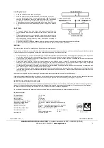 Preview for 2 page of aguilera electronica AE/C5-OP Quick Start Manual