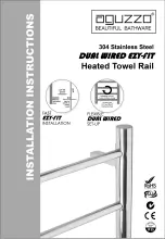 AGUZZO Dual Wired Ezy-Fit Installation Instructions Manual предпросмотр