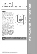 Preview for 7 page of AGUZZO Dual Wired Ezy-Fit Installation Instructions Manual