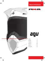 Preview for 1 page of AGV 207511A4N0001005 Owner'S Instructions Manual