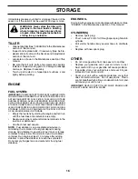 Preview for 16 page of Agway AGF550A Owner'S Manual