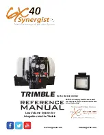 AgXcel Synergist GX40 System Reference Manual предпросмотр