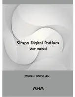 Preview for 1 page of AHA SIMPO-220 User Manual