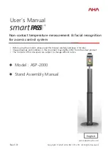 AHA smart PASS ASP-2000 User Manual preview