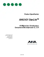 AHA StarLite AHA3411 Instruction Manual preview