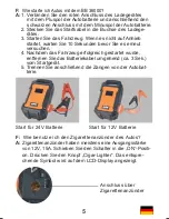 Предварительный просмотр 5 страницы AHB Battery-Booster Lithium 36000 mAh Instruction Manual