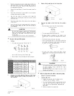 Preview for 11 page of AHI Carrier Ceiling Type Installation Manual