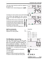 Предварительный просмотр 27 страницы Ahlborn ALMEMO 2470-1S Operating Instruction