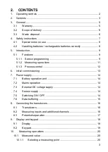 Preview for 3 page of Ahlborn ALMEMO 2490-1A Operating Instructions Manual