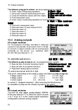 Preview for 70 page of Ahlborn ALMEMO 2590-2A Operating Instructions Manual