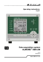 Предварительный просмотр 1 страницы Ahlborn ALMEMO 5690-2M Operating Instructions Manual