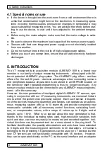 Preview for 8 page of Ahlborn ALMEMO 809 Operating Instructions Manual