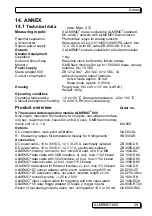 Preview for 29 page of Ahlborn ALMEMO 809 Operating Instructions Manual