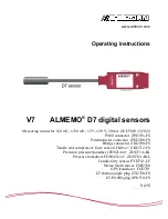 Ahlborn ALMEMO D7 Operating Instructions Manual preview