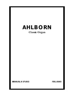 Предварительный просмотр 19 страницы Ahlborn HYMNUS IV Owner'S Manual