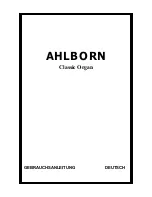 Предварительный просмотр 49 страницы Ahlborn HYMNUS IV Owner'S Manual