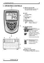 Предварительный просмотр 2 страницы Ahlborn THERM 2420 Operating Instructions Manual