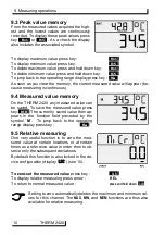 Предварительный просмотр 10 страницы Ahlborn THERM 2420 Operating Instructions Manual