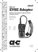 ahlsell EVSE Manual preview