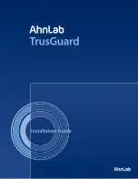 Preview for 1 page of AhnLab TrusGuard Installation Manual