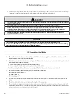 Preview for 8 page of AHRI K2WT Installation, Operating And Service Instructions