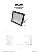 Preview for 62 page of AHS LED Floodlight 10 W Manual