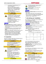 Предварительный просмотр 18 страницы AHT ATHEN 175 AD VS Operating Manual