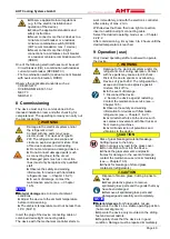 Предварительный просмотр 49 страницы AHT ATHEN 175 AD VS Operating Manual