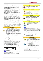 Предварительный просмотр 50 страницы AHT ATHEN 175 AD VS Operating Manual