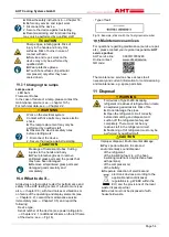 Предварительный просмотр 54 страницы AHT ATHEN 175 AD VS Operating Manual