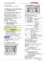 Предварительный просмотр 213 страницы AHT ATHEN 175 AD VS Operating Manual