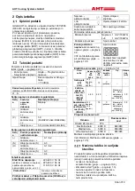 Предварительный просмотр 319 страницы AHT ATHEN 175 AD VS Operating Manual