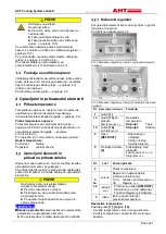 Предварительный просмотр 321 страницы AHT ATHEN 175 AD VS Operating Manual