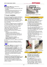 Preview for 102 page of AHT B 931B Operating Manual