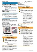 Preview for 126 page of AHT MACAO 100 Operating Instructions Manual