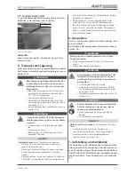 Preview for 14 page of AHT VENTO GREEN MC FREEZE 156 Operating Manual