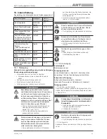 Preview for 21 page of AHT VENTO GREEN MC FREEZE 156 Operating Manual