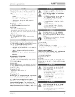 Preview for 23 page of AHT VENTO GREEN MC FREEZE 156 Operating Manual