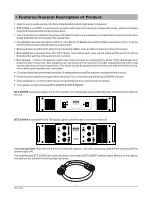 Предварительный просмотр 4 страницы Ahuja BTZ-20000 Operation Manual