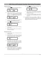 Preview for 9 page of Ahuja CM-5000 Operation Manual