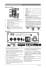 Предварительный просмотр 3 страницы Ahuja PSX-302DP Operation Manual