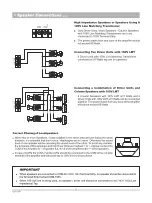 Предварительный просмотр 6 страницы Ahuja TZA-1200 Operation Manual