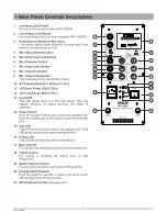 Предварительный просмотр 4 страницы Ahuja XPA-1500DP Operation Manual