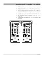 Предварительный просмотр 7 страницы Ahuja XPA-1500DP Operation Manual