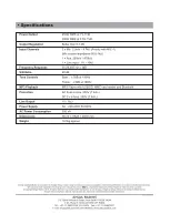 Предварительный просмотр 8 страницы Ahuja XPA-3000DP Operation Manual