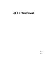 Ai-Thinker Technology ESP-12F User Manual preview